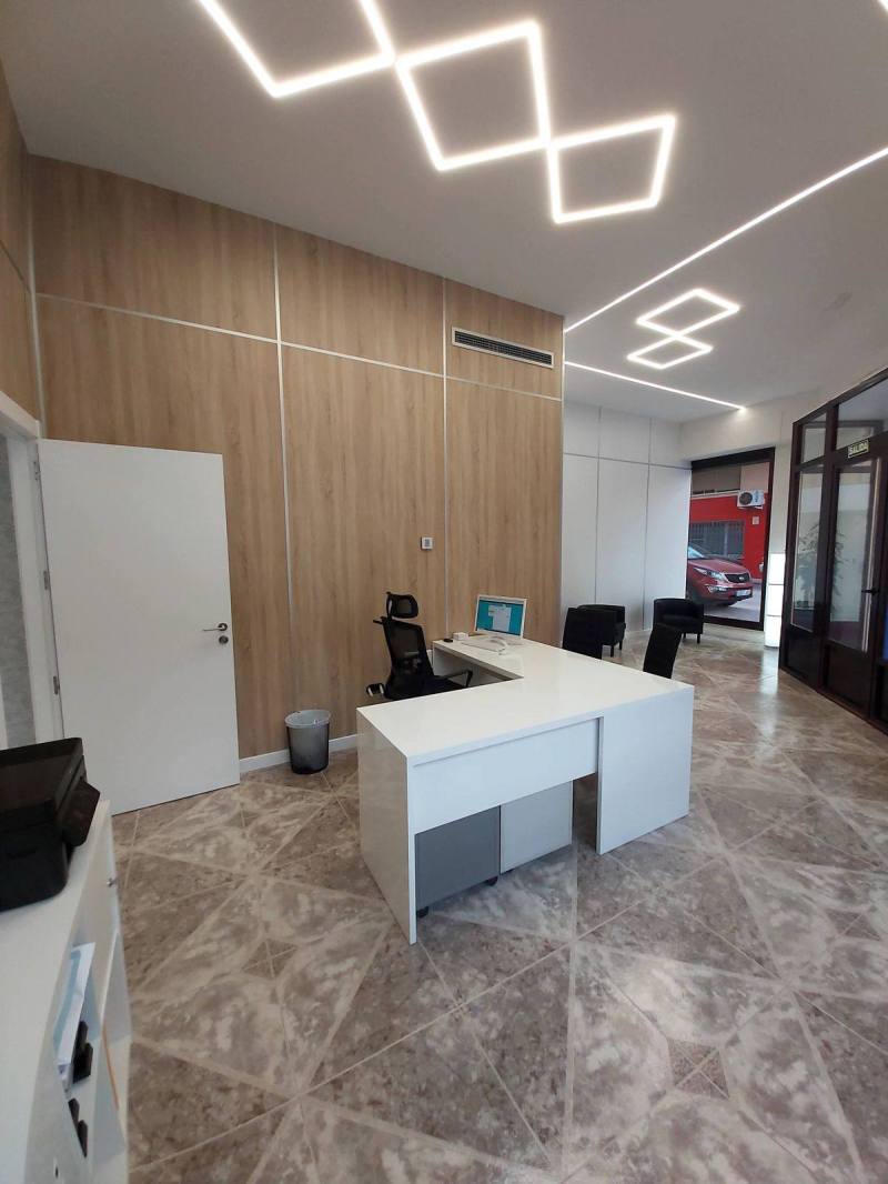 Reception at the MJ Gestores office in Caudete, Spain